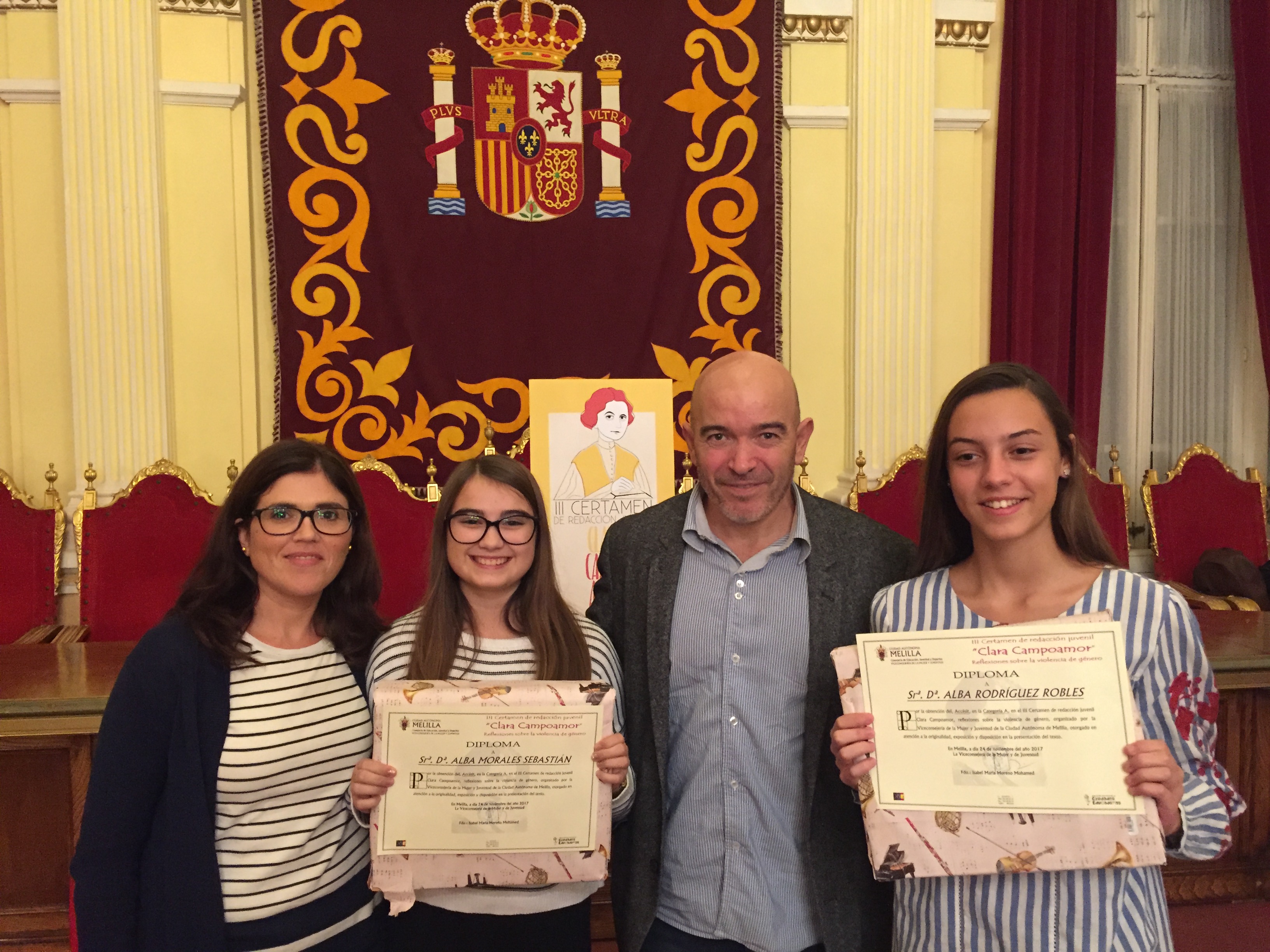 Alumnas del IES Enrique Nieto premiadas