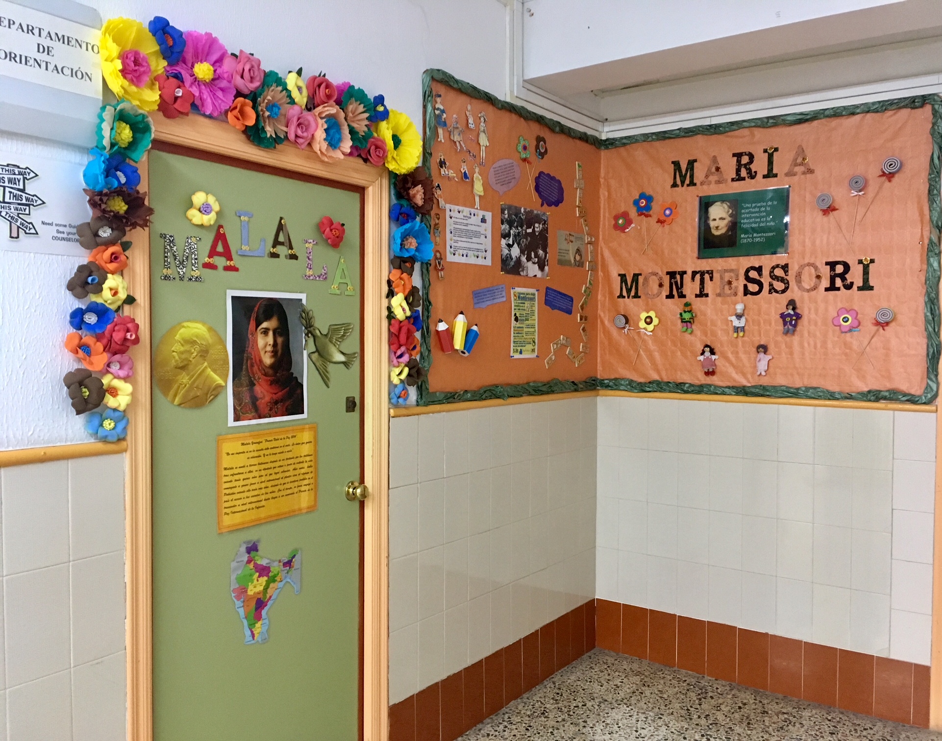 Malala y Montessori